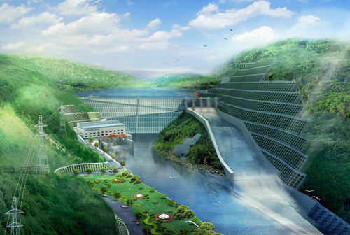 石柱老挝南塔河1号水电站项目